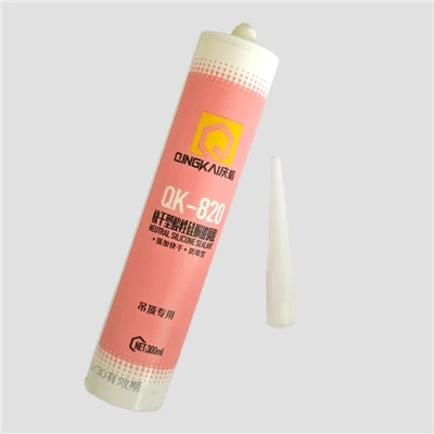 Snel-azien silicone glaasafdichting
